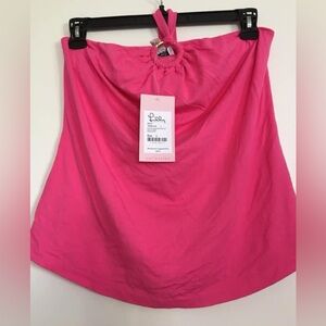 NWT Lilly Pulitzer Rhonda Ring top Parade Pink Large Medium